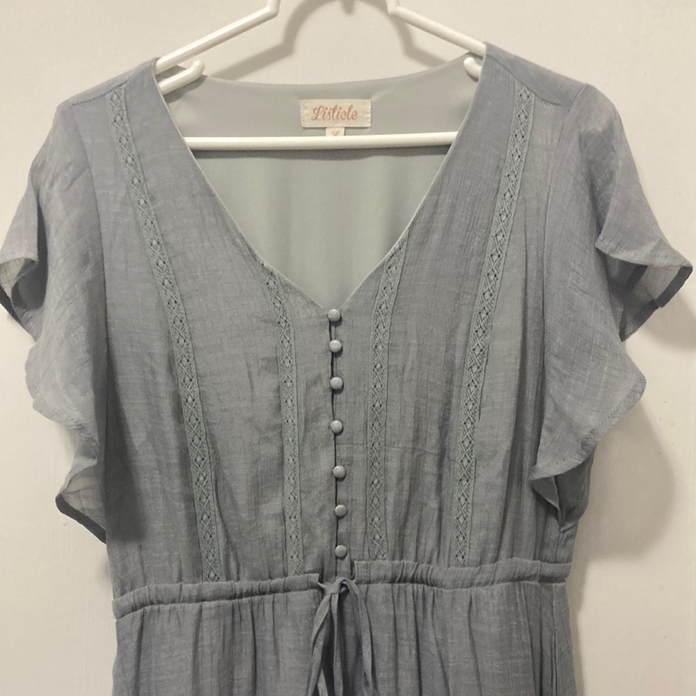 Listicle boutique dress ankle length L